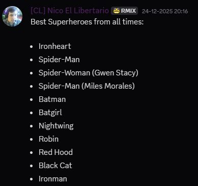 Ranking Screenshot